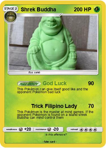 Pokemon Shrek Buddha