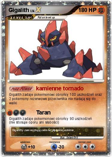 Pokemon Gigalith