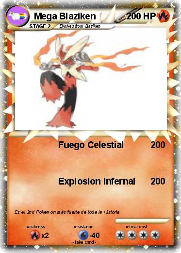 Pokemon Mega Blaziken