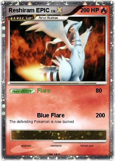 Pokemon Reshiram EPIC