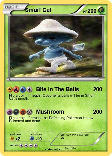 Pokemon Smurf Cat