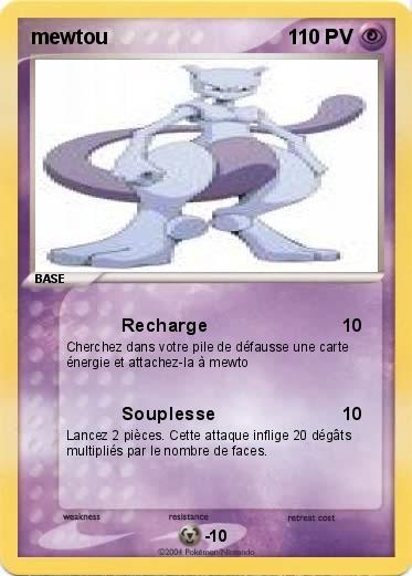 Pokemon mewtou