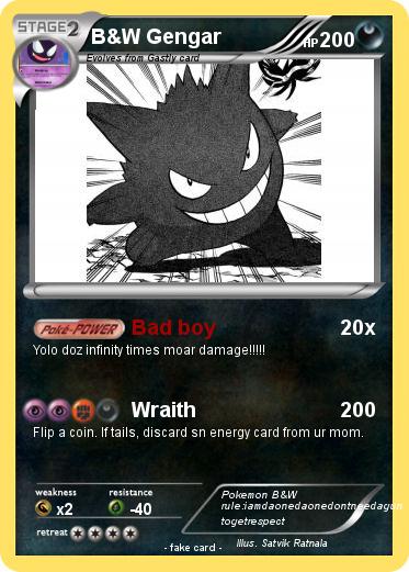 Pokemon B&W Gengar