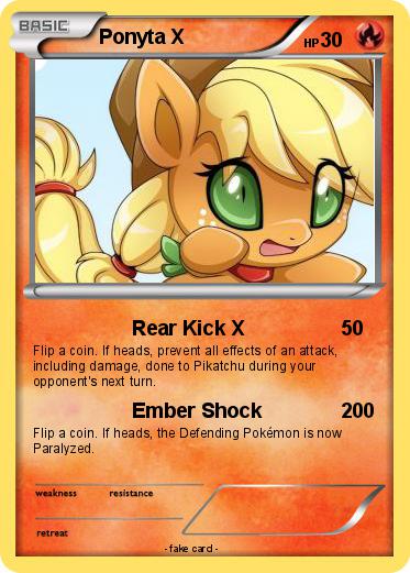 Pokemon Ponyta X