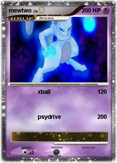 Pokemon mewtwo