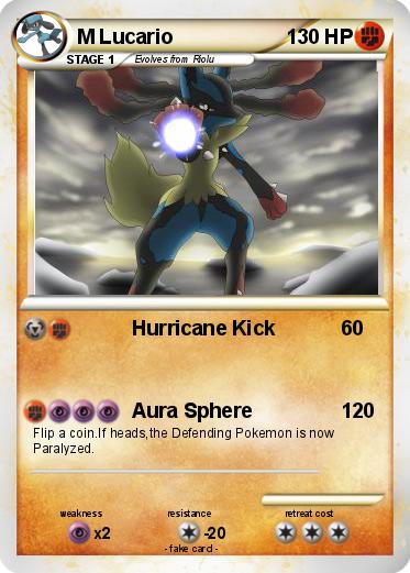 Pokemon M Lucario