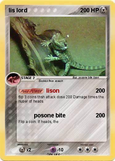 Pokemon lis lord
