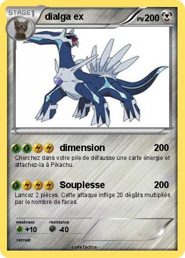 Pokemon dialga ex