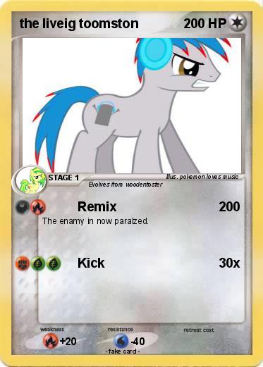 Pokemon the liveig toomston