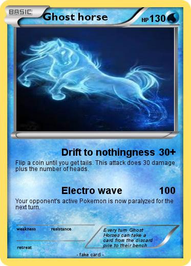 Pokemon Ghost horse
