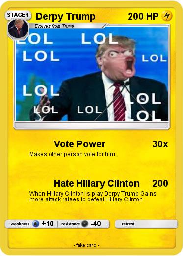 Pokemon Derpy Trump