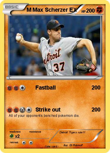 Pokemon M Max Scherzer EX