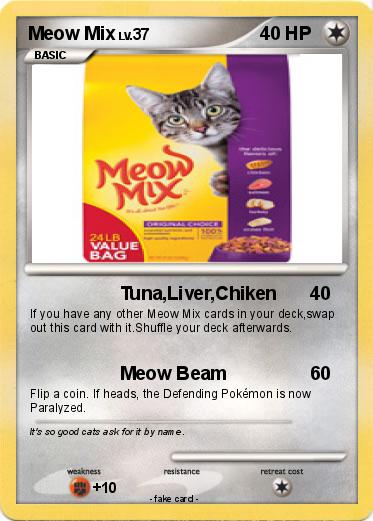 Pokemon Meow Mix