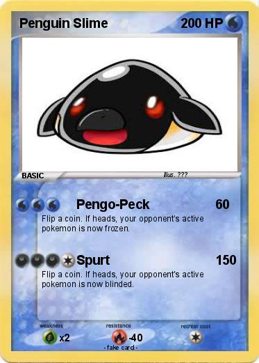Pokemon Penguin Slime