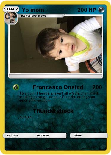 Pokemon Yo mom