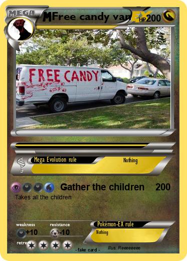 Pokemon Free candy van