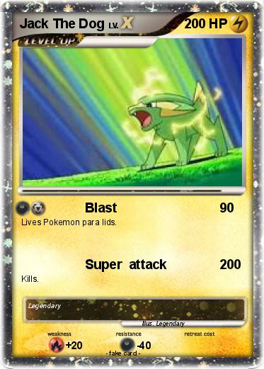 Pokemon Jack The Dog