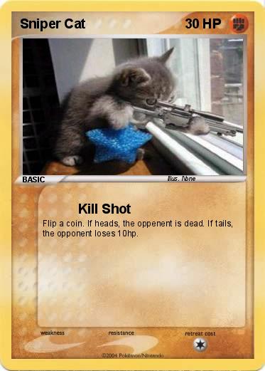 Pokemon Sniper Cat