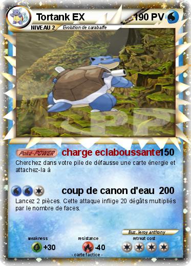 Pokemon Tortank EX