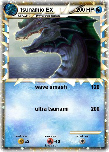 Pokemon tsunamio EX