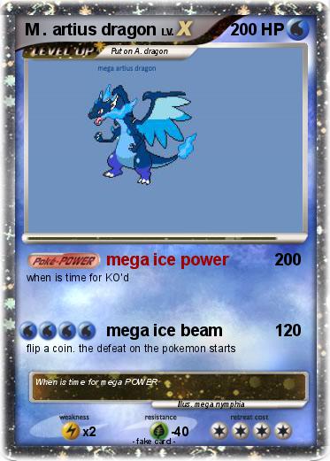 Pokemon M . artius dragon