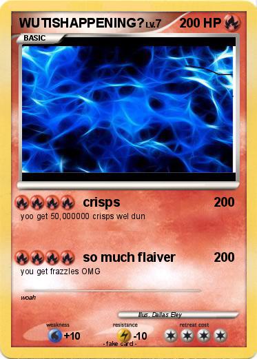 Pokemon WUTISHAPPENING?