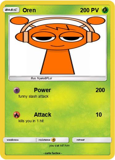 Pokemon Oren