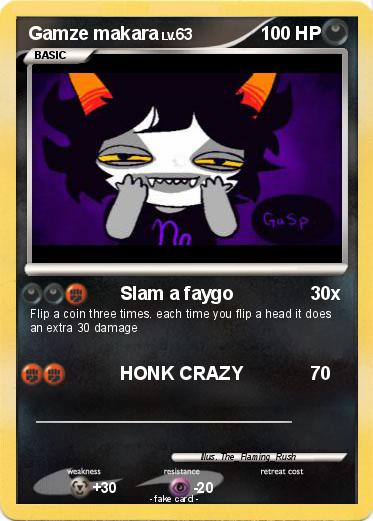 Pokemon Gamze makara