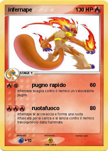 Pokemon infernape