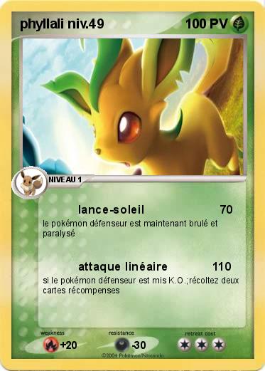 Pokemon phyllali niv.49