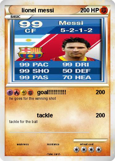 Pokemon lionel messi