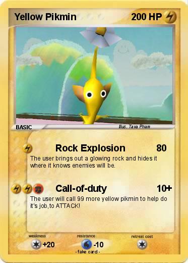 Pokemon Yellow Pikmin