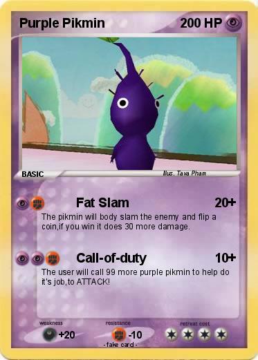 Pokemon Purple Pikmin