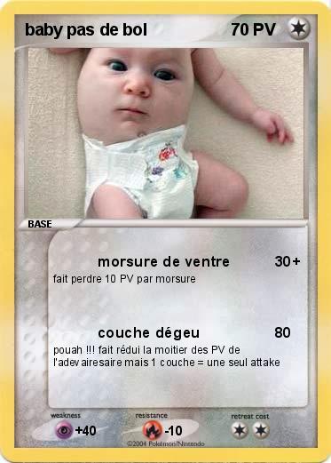 Pokemon baby pas de bol