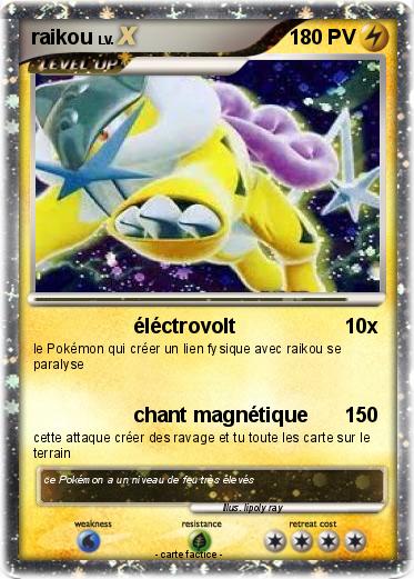 Pokemon raikou
