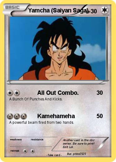 Pokemon Yamcha (Saiyan Saga)