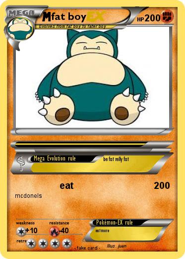 Pokemon fat boy