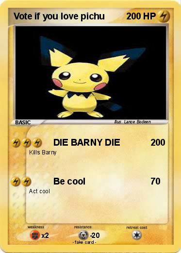 Pokemon Vote if you love pichu