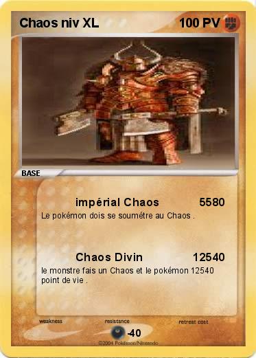 Pokemon Chaos niv XL