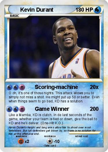 Pokemon Kevin Durant