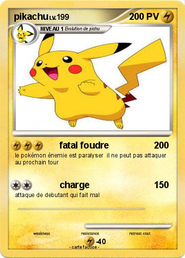 Pokemon pikachu