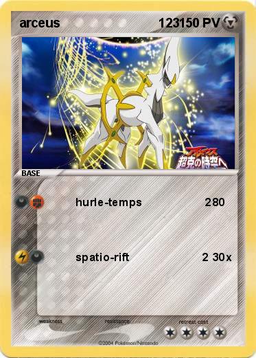 Pokemon arceus                            123