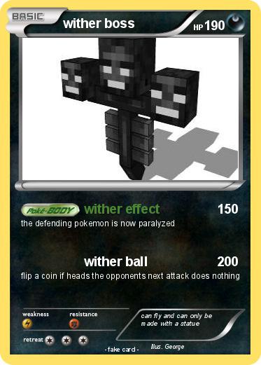 Pokemon wither boss