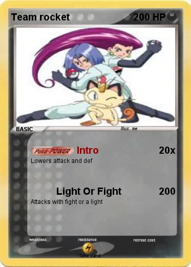 Pokemon Team rocket