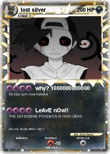 Pokemon lost silver