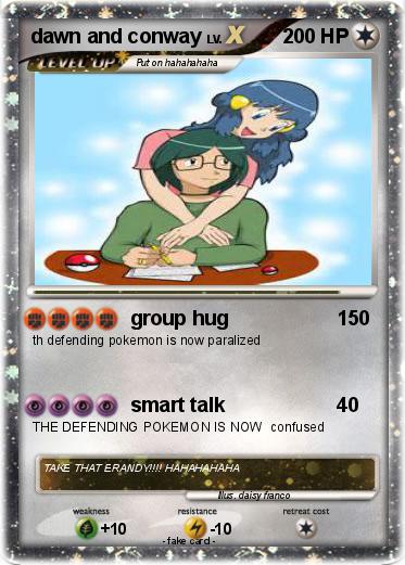 Pokemon dawn and conway