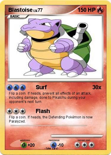 Pokemon Blastoise
