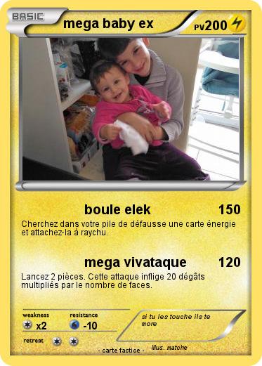 Pokemon mega baby ex