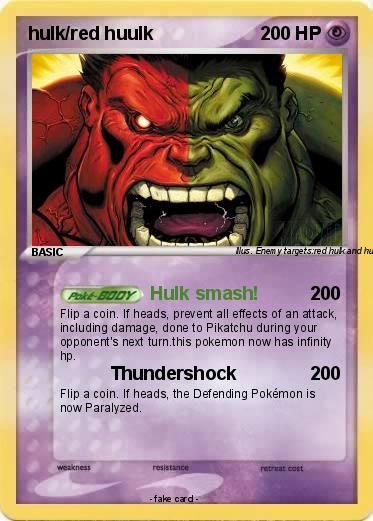 Pokemon hulk/red huulk