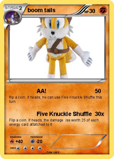 Pokemon boom tails